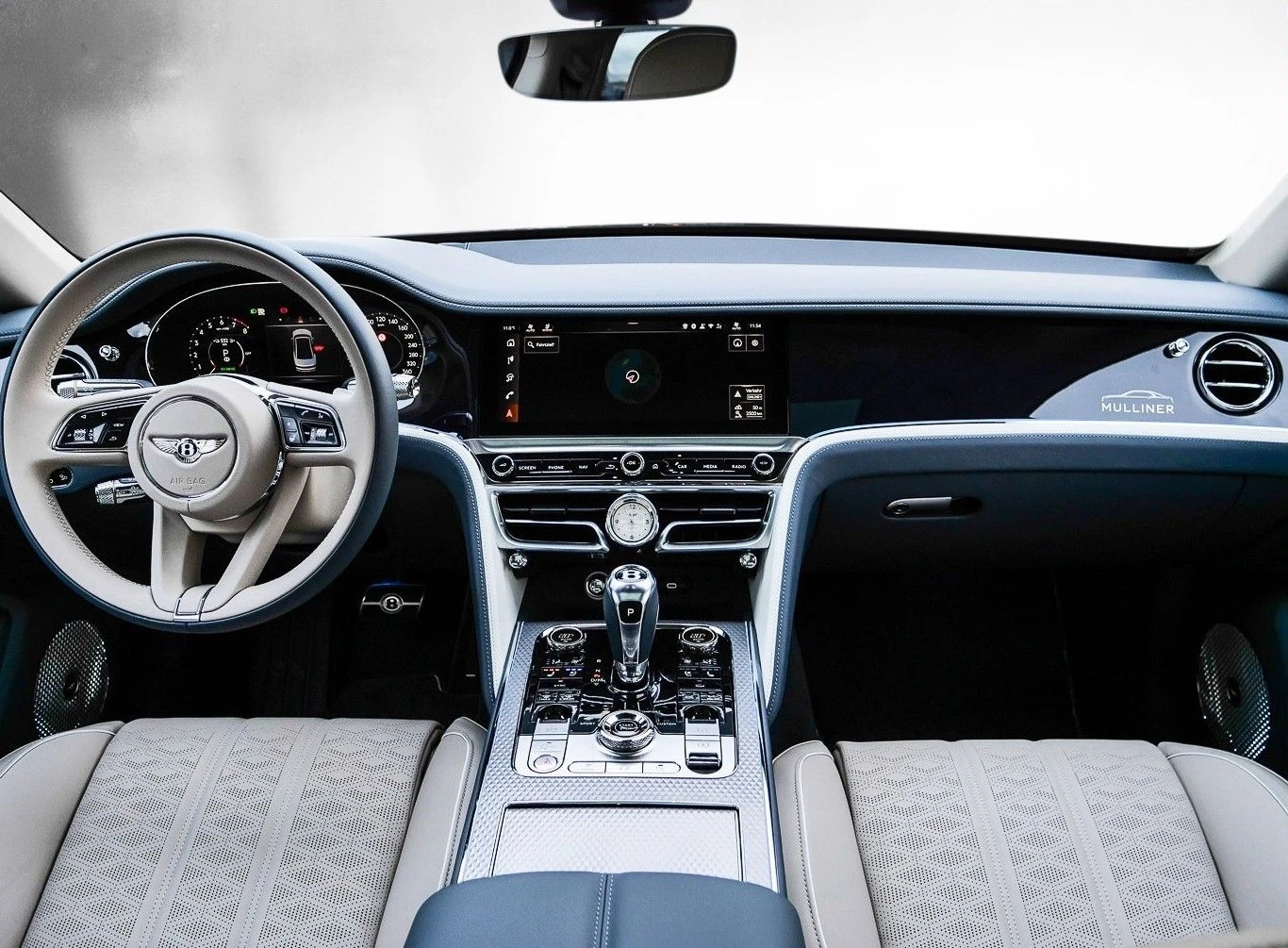 Bentley Flying Spur SPEED V8 HYBRID/MULLINER/NAIM/NIGHT VISION/PANO/ | Mobile.bg   12