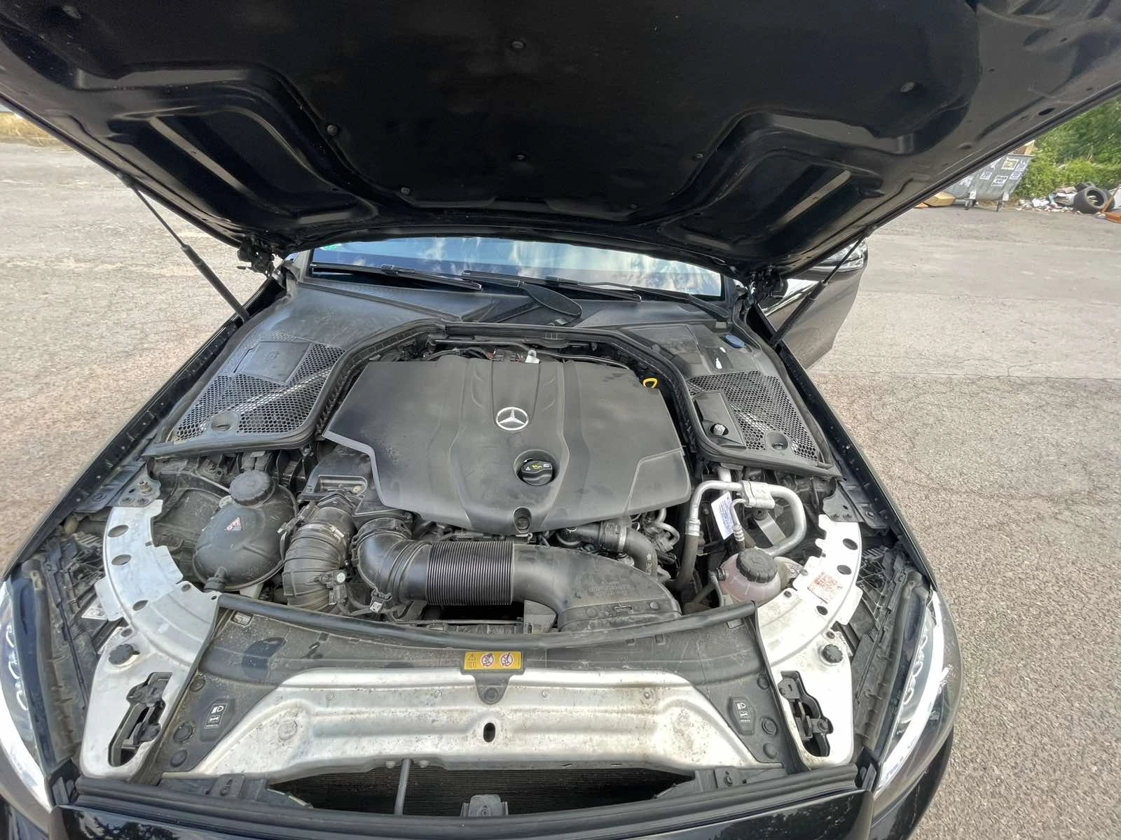 Mercedes-Benz C 220 4Matic Памет Печка, снимка 16 - Автомобили и джипове - 56154010