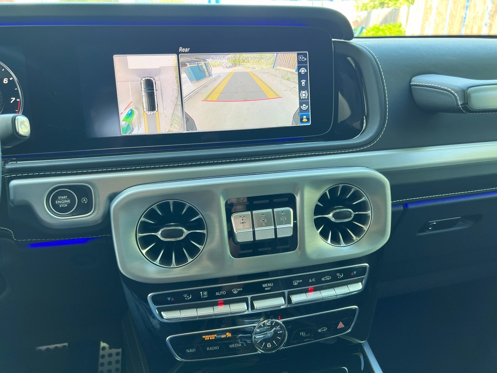 Mercedes-Benz G 63 AMG /4-MATIC/NIGHT/BURMEST/360/SUPERIOR/MANUFAKTUR/22/ | Mobile.bg   12