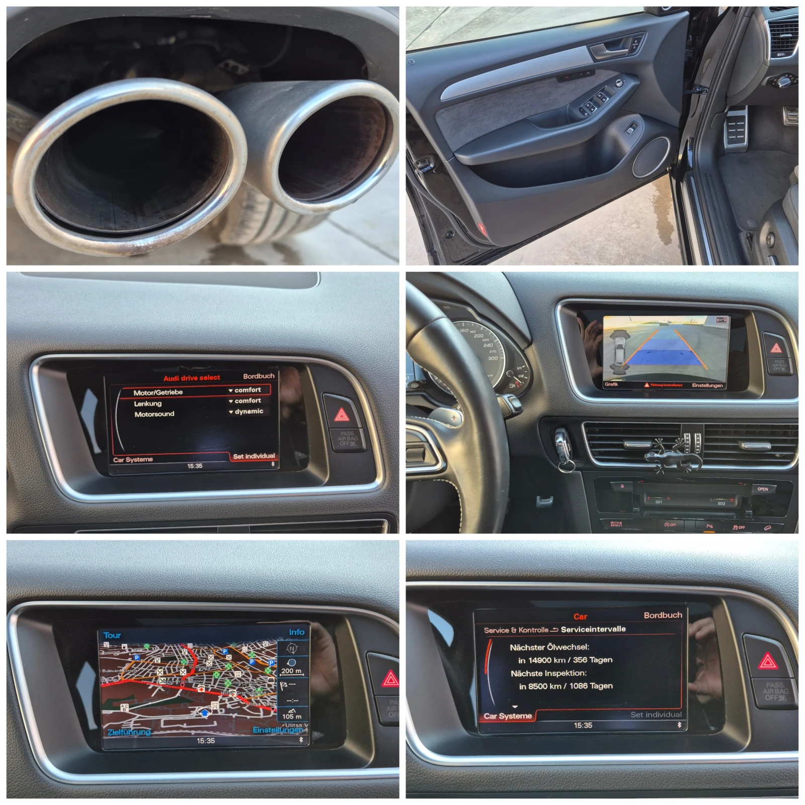 Audi SQ5 3.0BITDI Quattro 2015 Германия, снимка 17 - Автомобили и джипове - 54195850