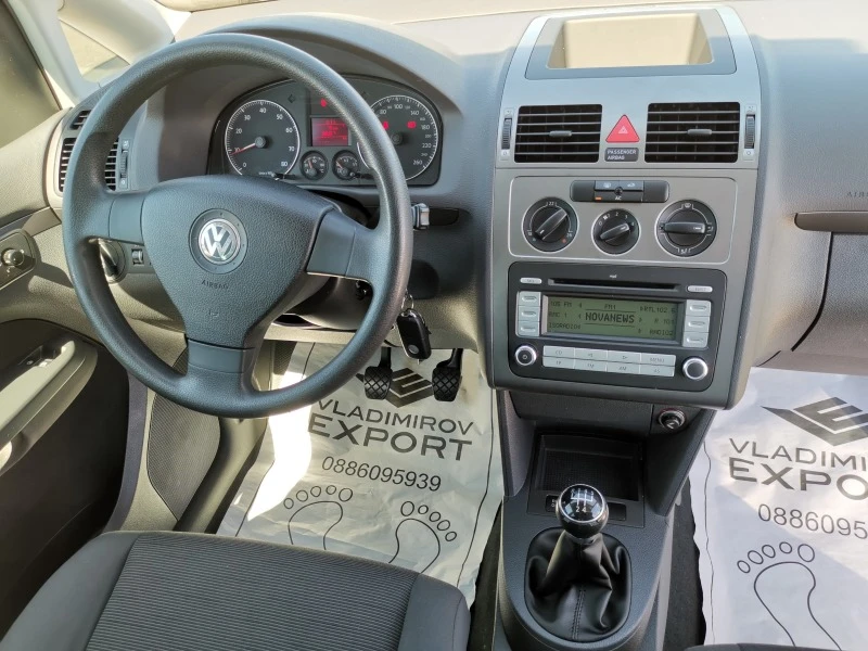 VW Touran 1.6i GPL FACE, снимка 14 - Автомобили и джипове - 46354469