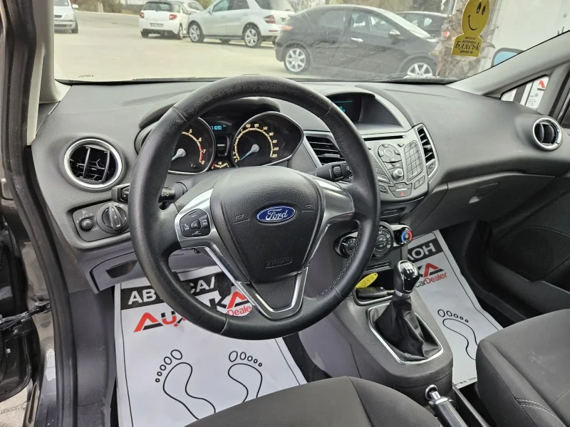 Ford Fiesta 1.4i-95кс= ГАЗ= EURO 6B= 5ВРАТИ, снимка 8 - Автомобили и джипове - 49638645