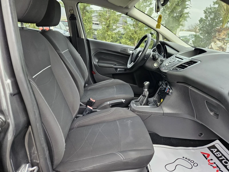 Ford Fiesta 1.4i-95кс= ГАЗ= EURO 6B= 5ВРАТИ, снимка 14 - Автомобили и джипове - 49638645