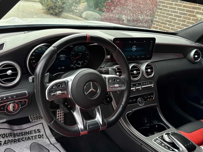 Mercedes-Benz C 63 AMG * S * CARFAX * БЕЗ ПЪРВОНАЧАЛНА ВНОСКА, снимка 5 - Автомобили и джипове - 52778676