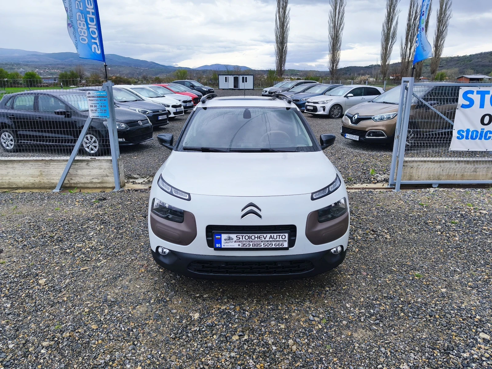 Citroen C4 Cactus Panorama White Pearl Full Option  | Mobile.bg — изображение 1