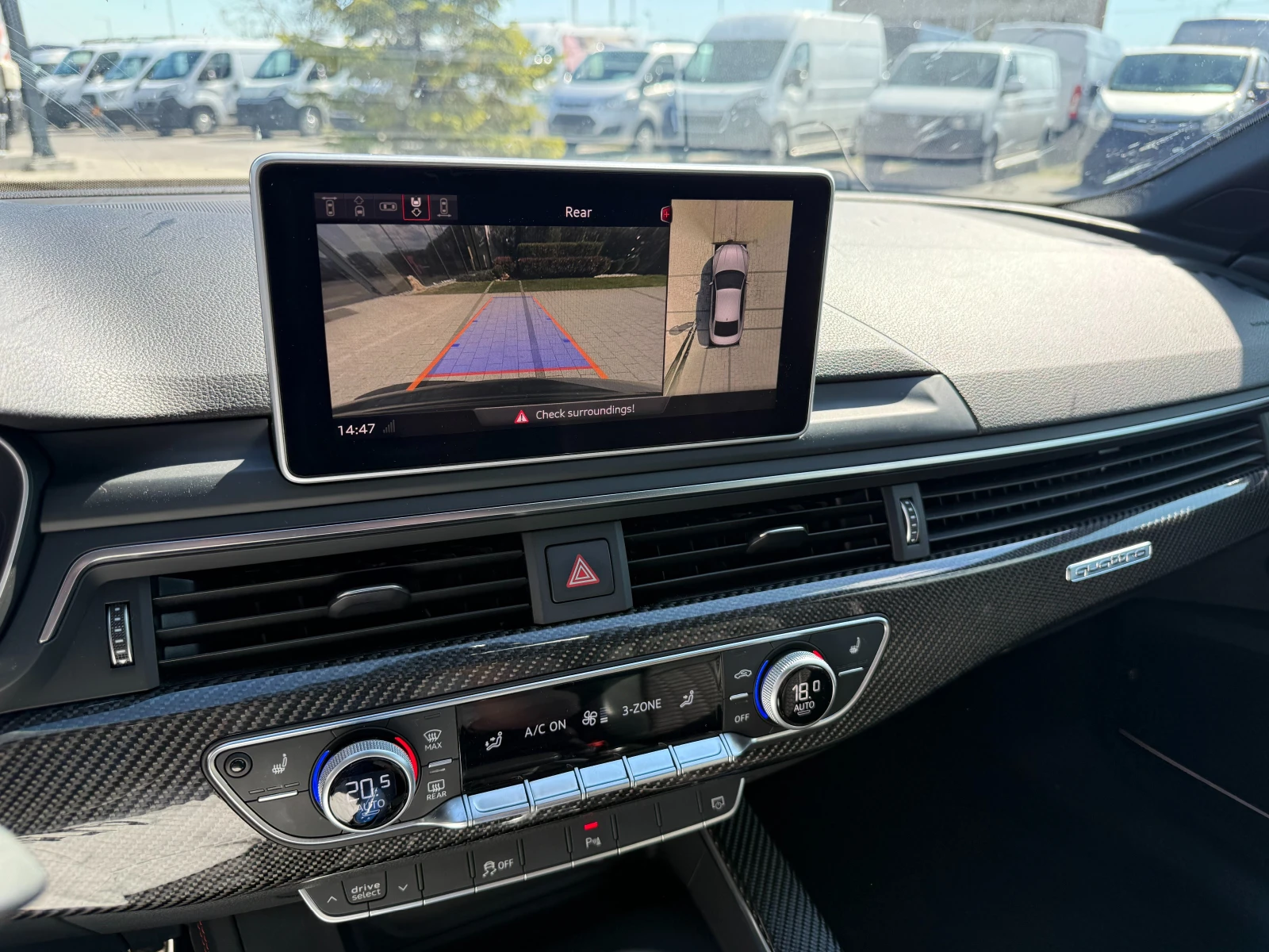 Audi Rs5 Carbon/B&O/Virtual/Panorama/Massage  , снимка 11 - Автомобили и джипове - 54118545