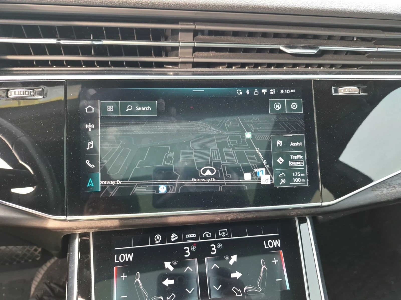 Audi Q8 55TFSi * S LINE * PROGRESSIV * CARFAX * , снимка 9 - Автомобили и джипове - 56025617