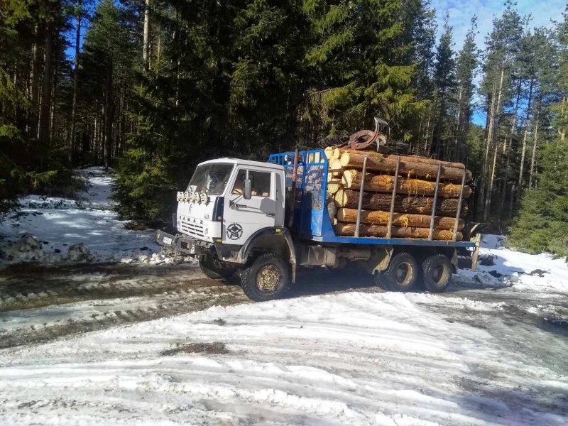 Kamaz 53212 6х6 с лебедка, снимка 3 - Камиони - 52913885