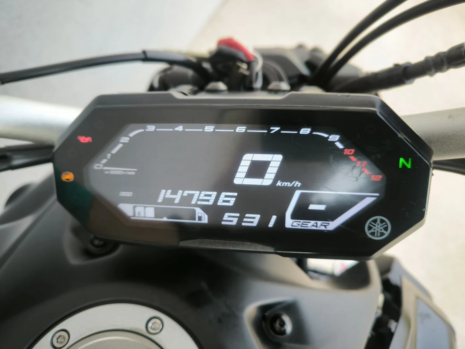 Yamaha Mt-07 2021 година, 14796 км. , Нов внос Италия  - изображение 8