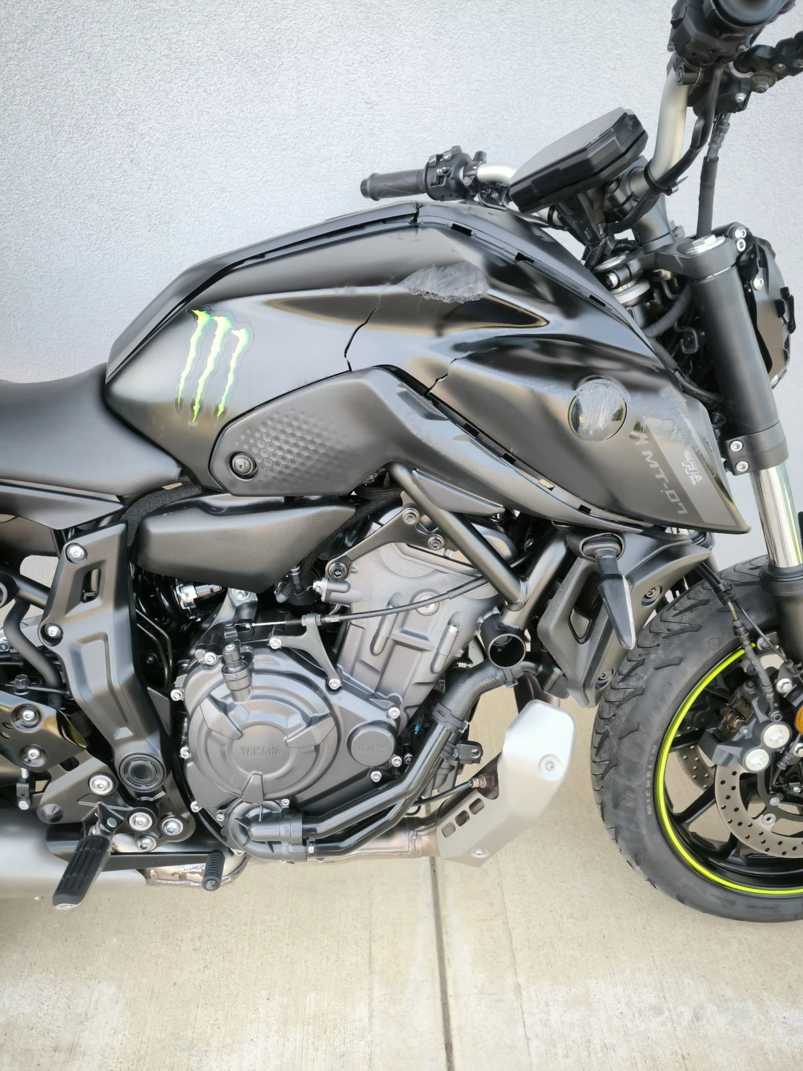 Yamaha Mt-07 2021 година, 14796 км. , Нов внос Италия  - изображение 4