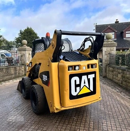 Челен товарач Caterpillar  262C Wheeled Skidsteer Loader, снимка 3 - Индустриална техника - 48690523