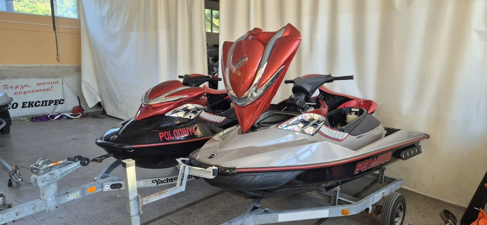Джет Bombardier Sea Doo RXP 215 RIVA RACING, снимка 2 - Воден транспорт - 54973268