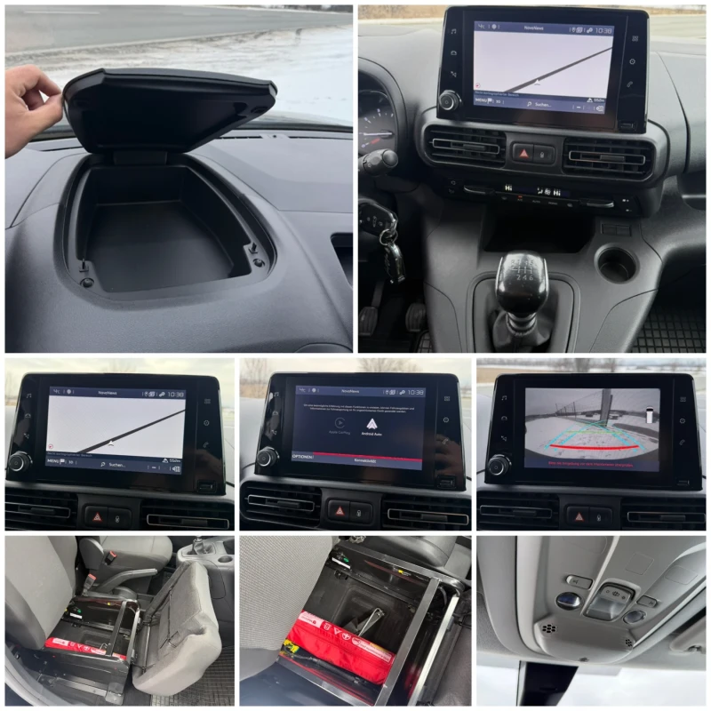 Fiat Doblo Maxi L2 1.5D NAVI CAMERA APPLE CARPLAY EURO 6D COC, снимка 13 - Автомобили и джипове - 53187894