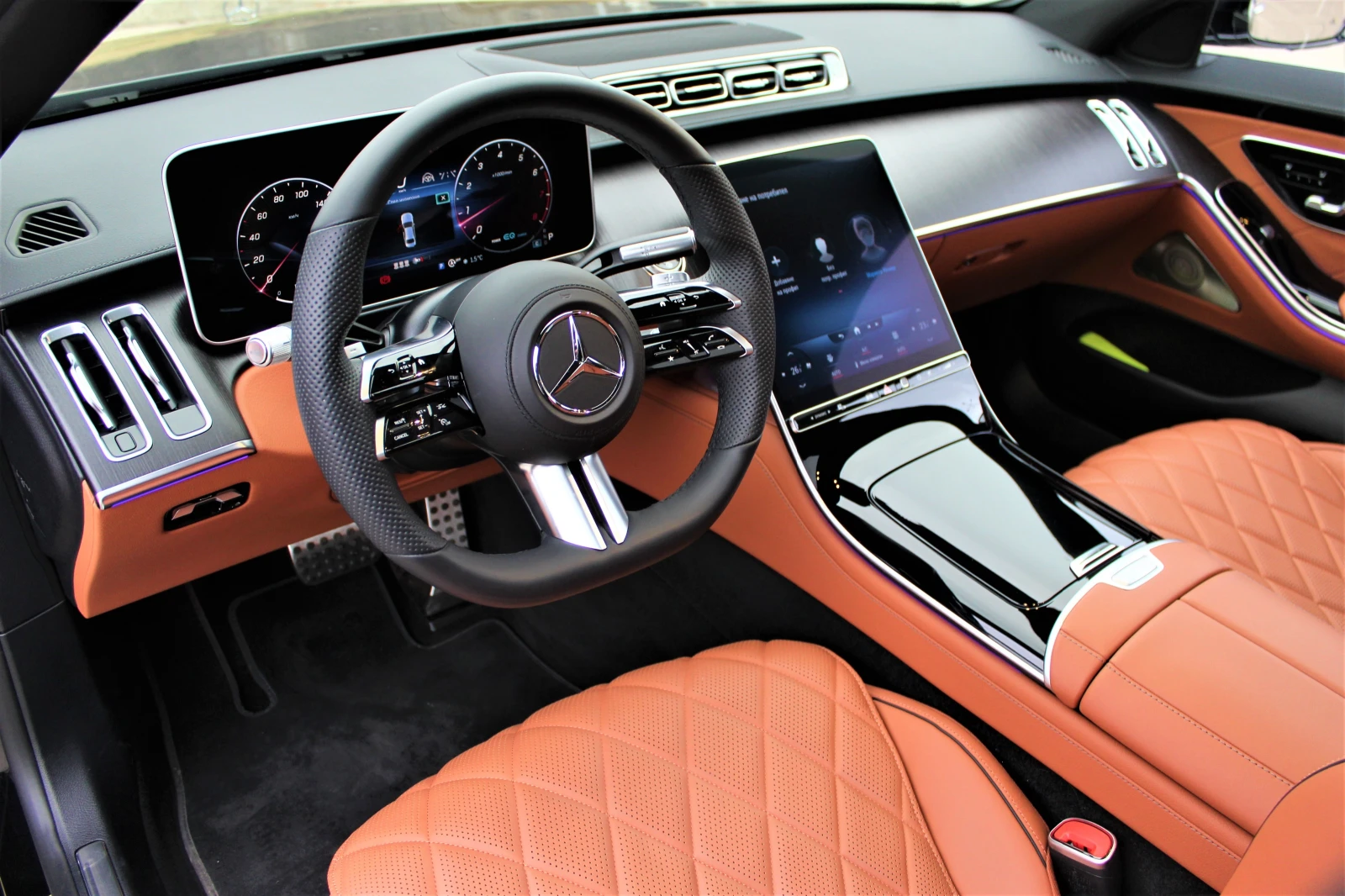 Mercedes-Benz S 580 AMG/LONG/4MATIC/EXCLUSIV/BURM/PANO/HEADUP/360/ - изображение 10