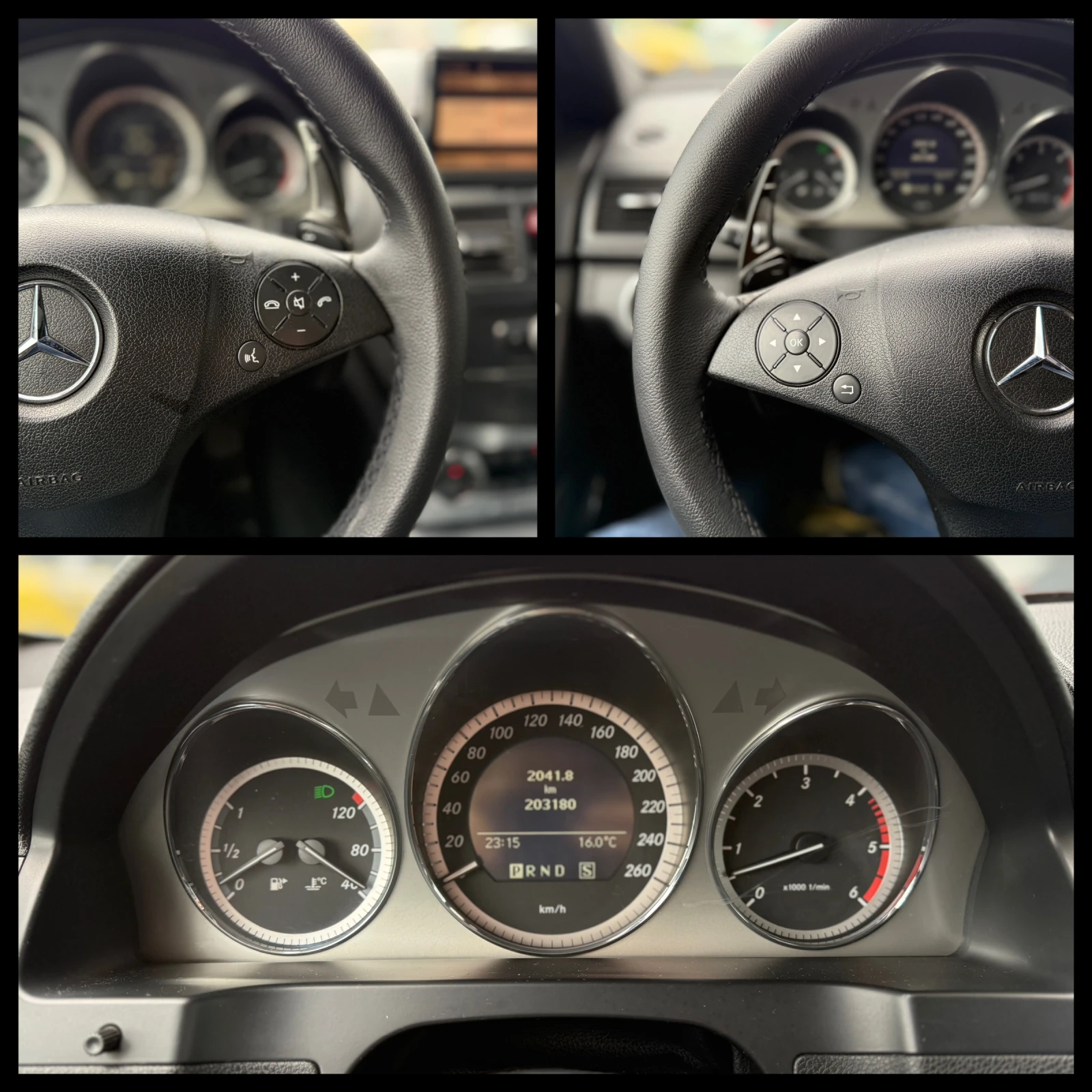 Mercedes-Benz C 320 CDI 6 ������ ��������/AMG Pack 4Matic 224�.�. | Mobile.bg � ����������� 11