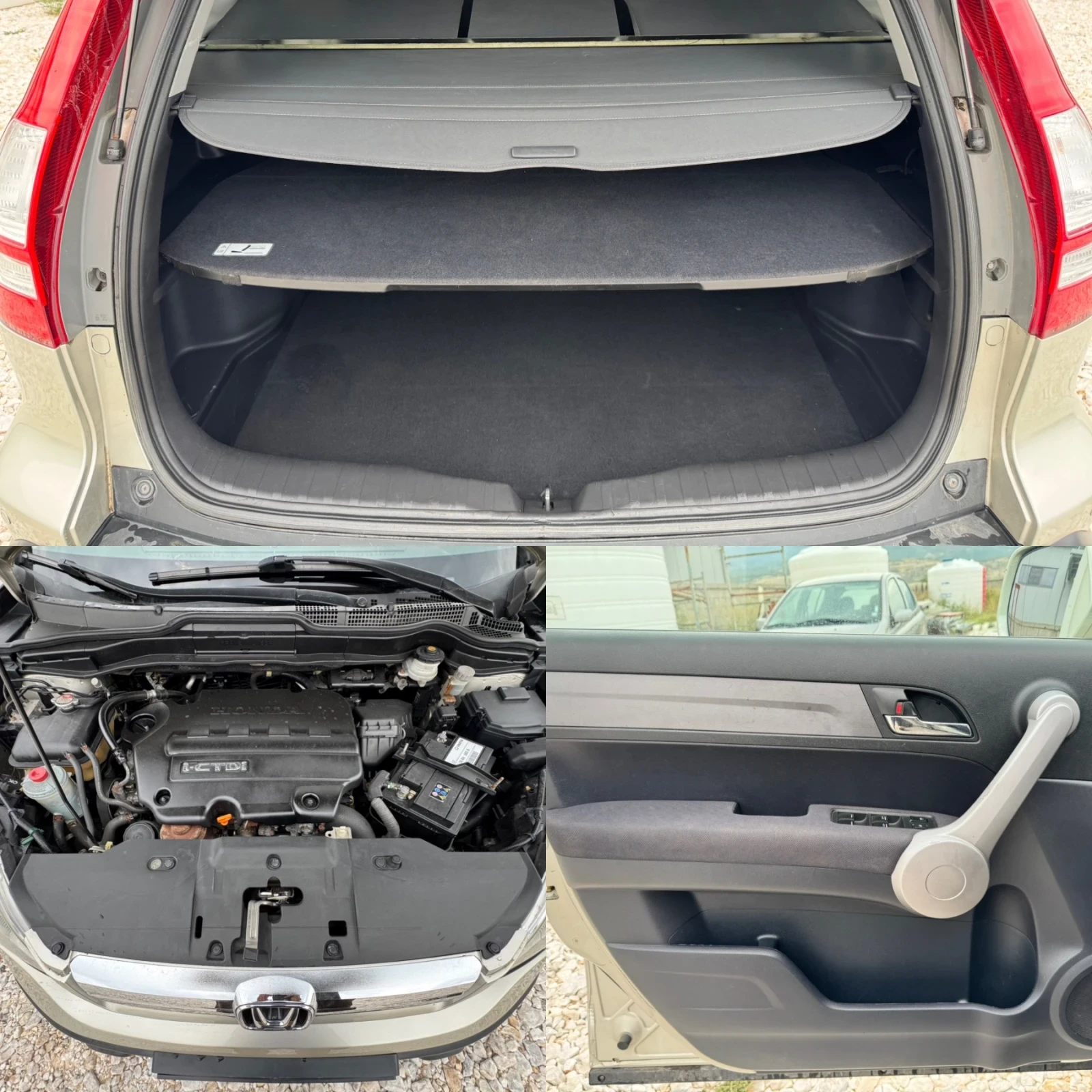 Honda Cr-v 2.2 i-CDTi 140. 4X4 / FULL SERVICE  | Mobile.bg   16