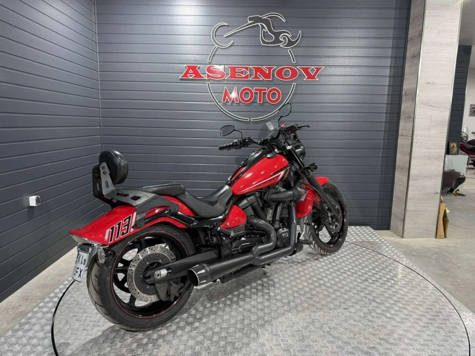 Yamaha Raider RED BARON, снимка 12 - Мотоциклети и мототехника - 53900226