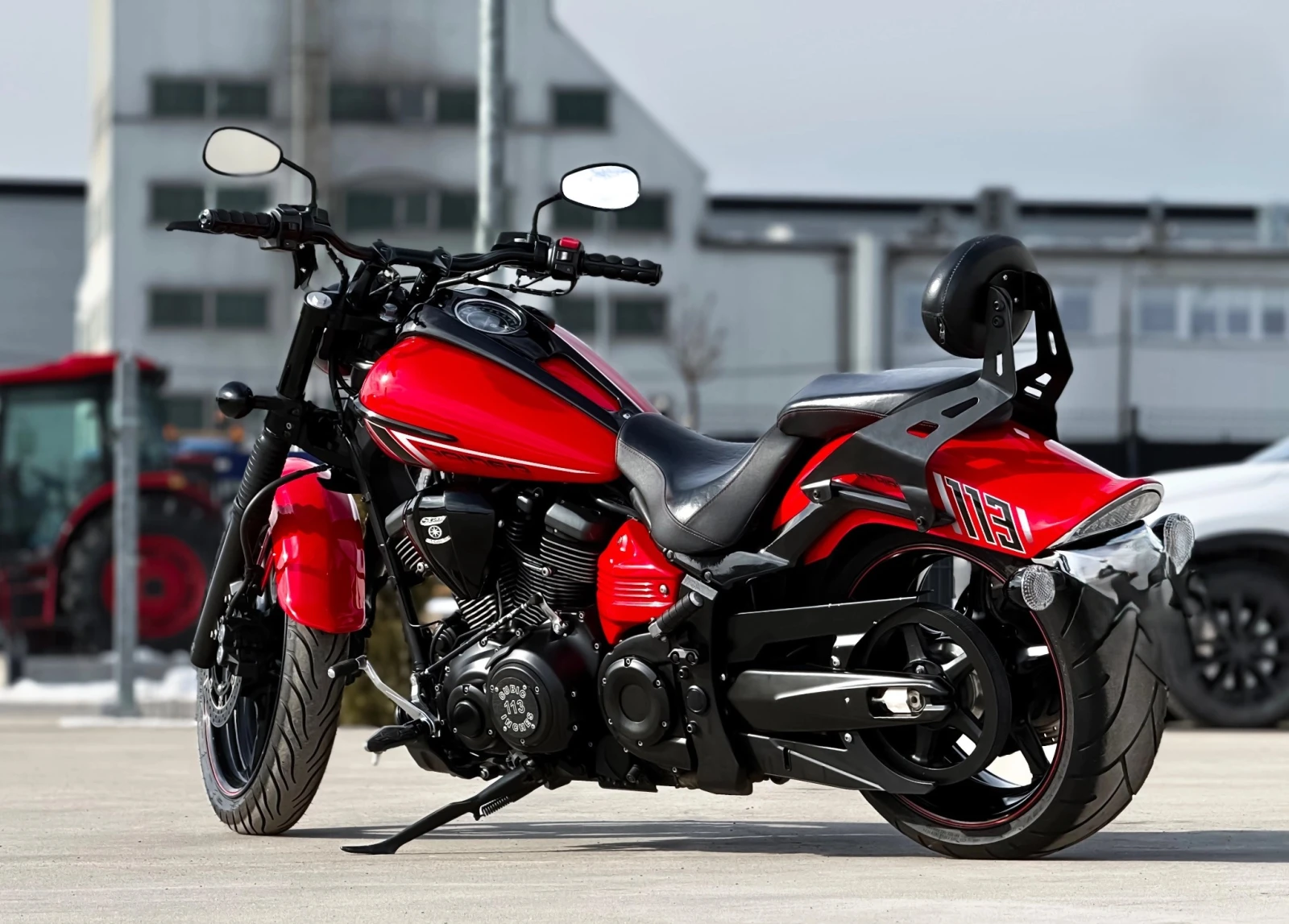 Yamaha Raider RED BARON, снимка 2 - Мотоциклети и мототехника - 53900226