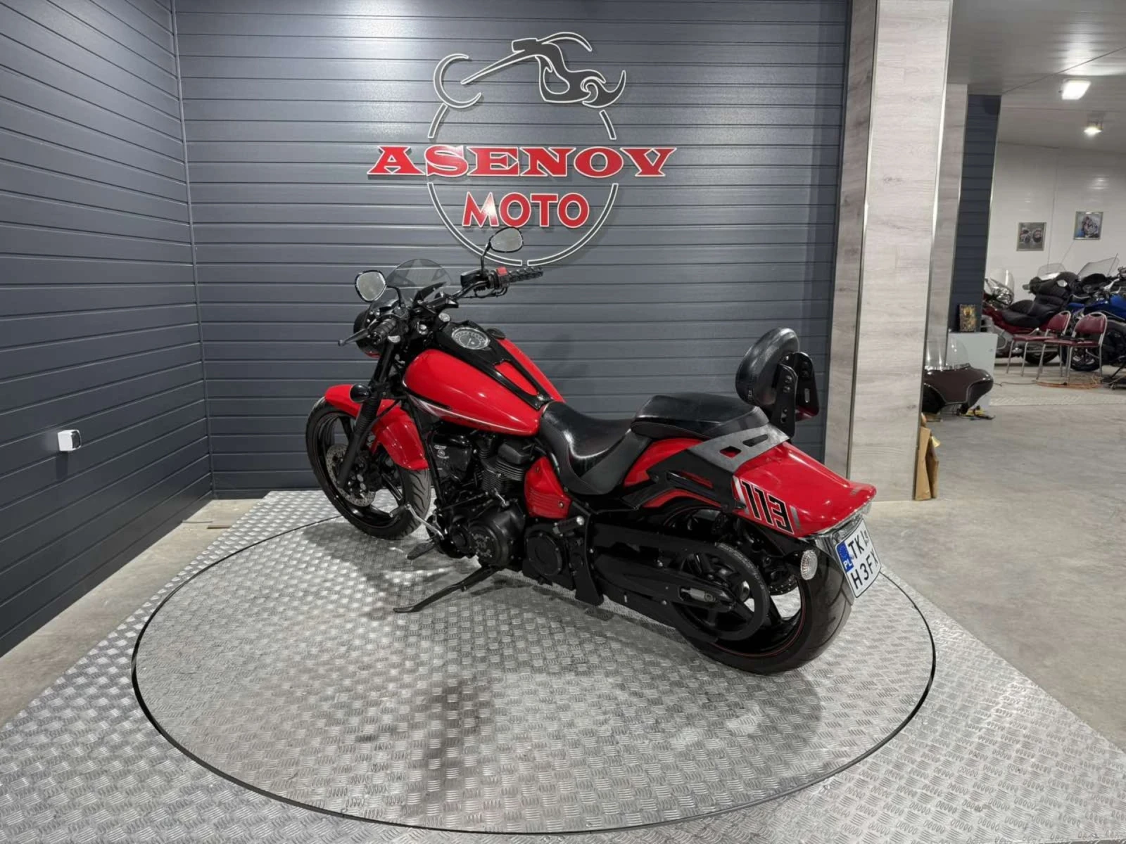 Yamaha Raider RED BARON, снимка 13 - Мотоциклети и мототехника - 53900226