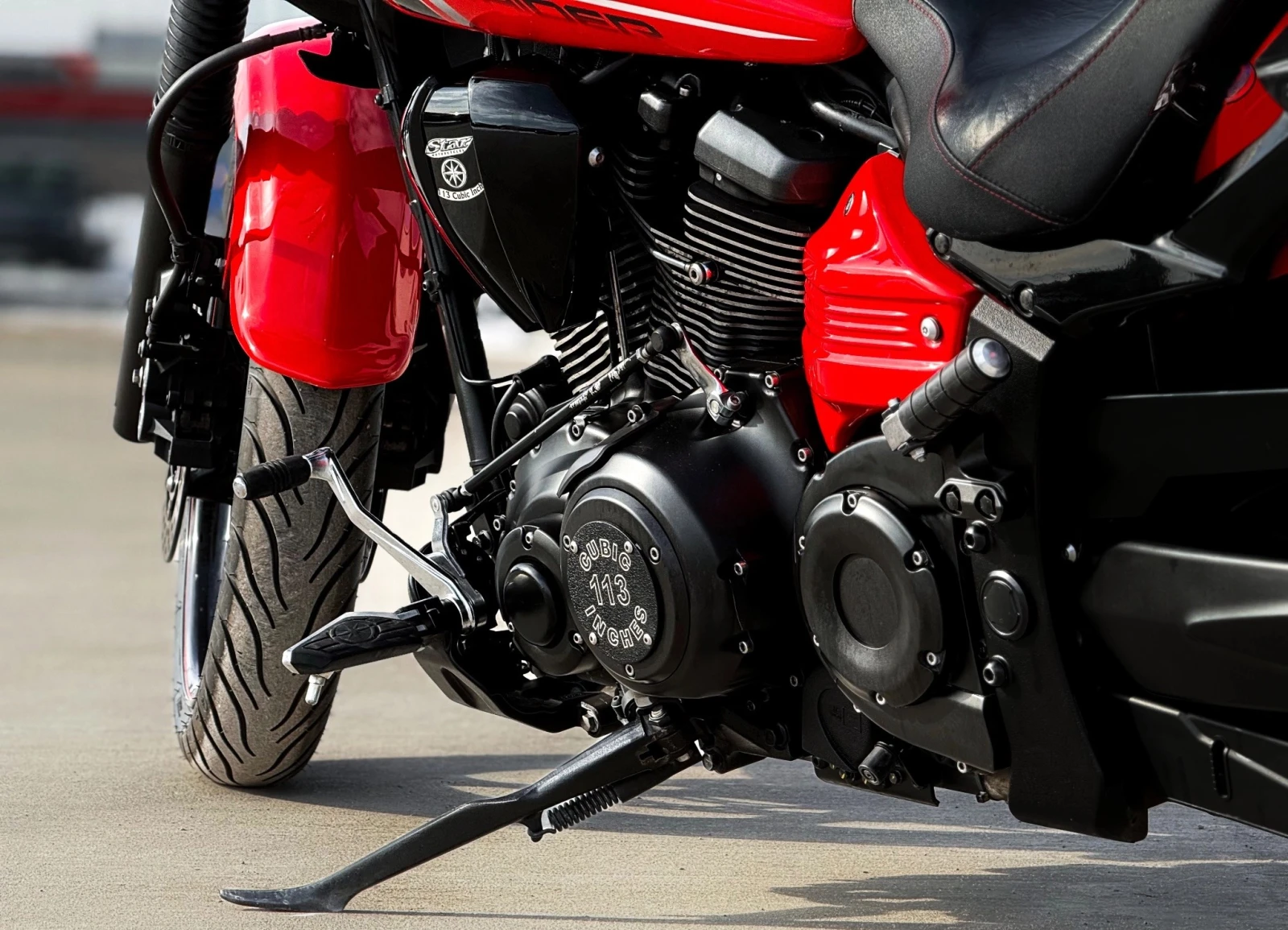 Yamaha Raider RED BARON, снимка 9 - Мотоциклети и мототехника - 53900226