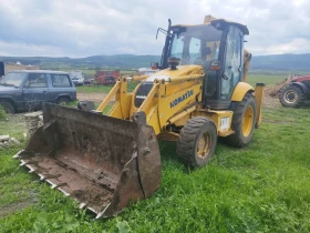 Обява за продажба на Багер Komatsu WB97R Климатик ~75 600 лв. - изображение 1