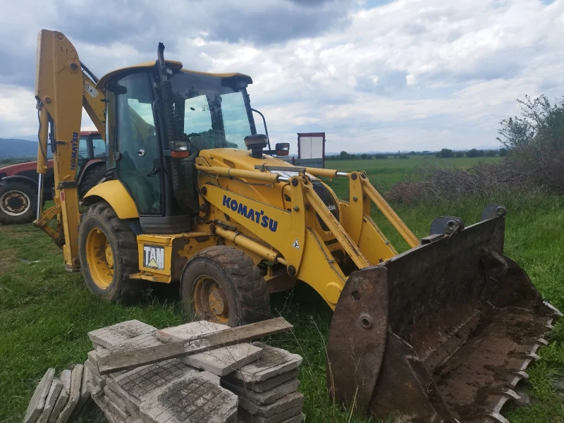 Багер Komatsu WB97R Климатик, снимка 4 - Индустриална техника - 51998851