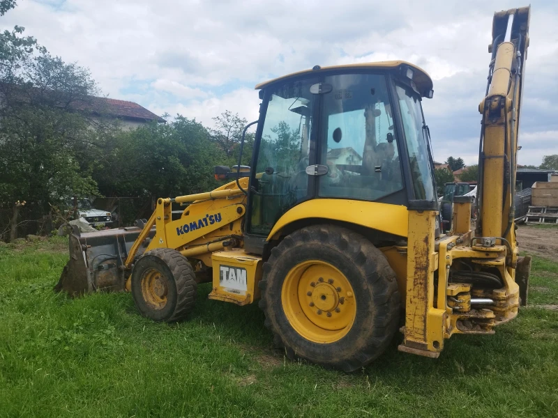Багер Komatsu WB97R Климатик, снимка 2 - Индустриална техника - 51998851