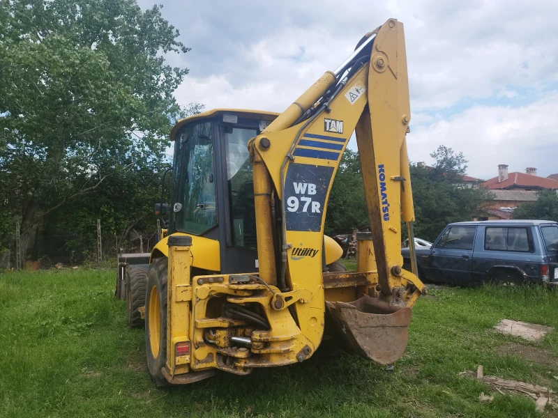 Багер Komatsu WB97R Климатик, снимка 3 - Индустриална техника - 51998851