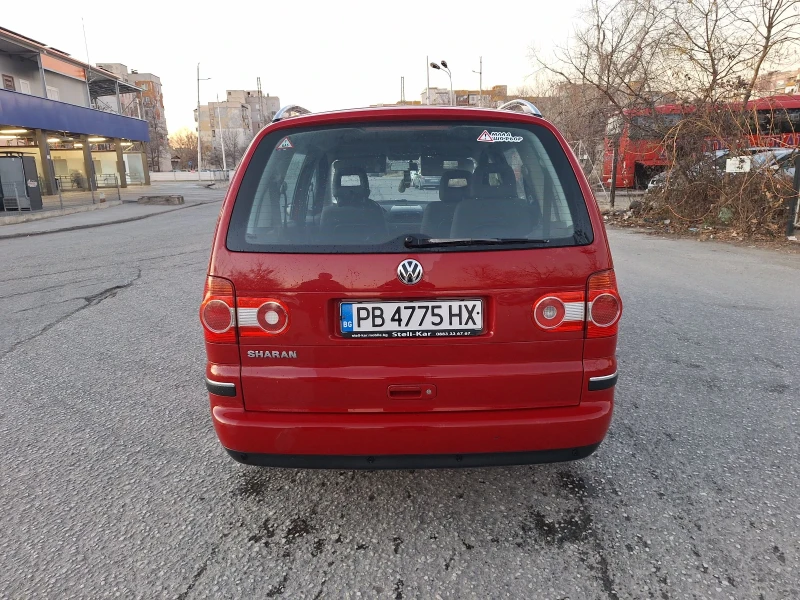 VW Sharan 2.0 115 БРЦ ГАЭ, снимка 5 - Автомобили и джипове - 48444377