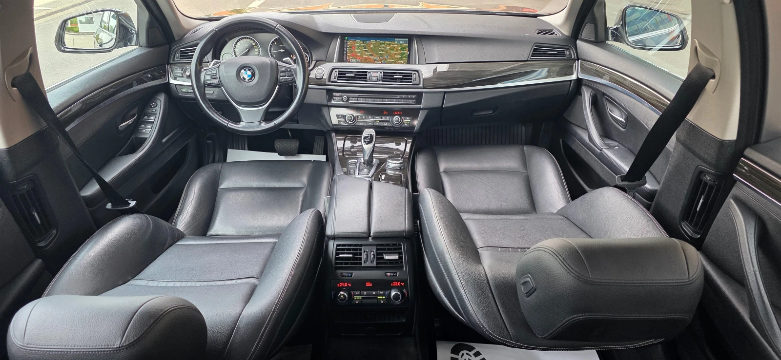 BMW 530 3.0d Xdrive* FACE* HEAD UP* LUXURY* ШВЕЙЦАРИЯ, снимка 11 - Автомобили и джипове - 55197639