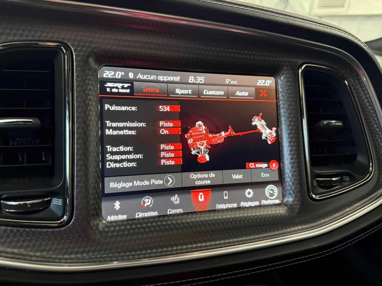 Dodge Challenger  SRT HELLCAT| PANO| KEYLESS GO| 3 КЛЮЧА| CARFAX| , снимка 9 - Автомобили и джипове - 53907629