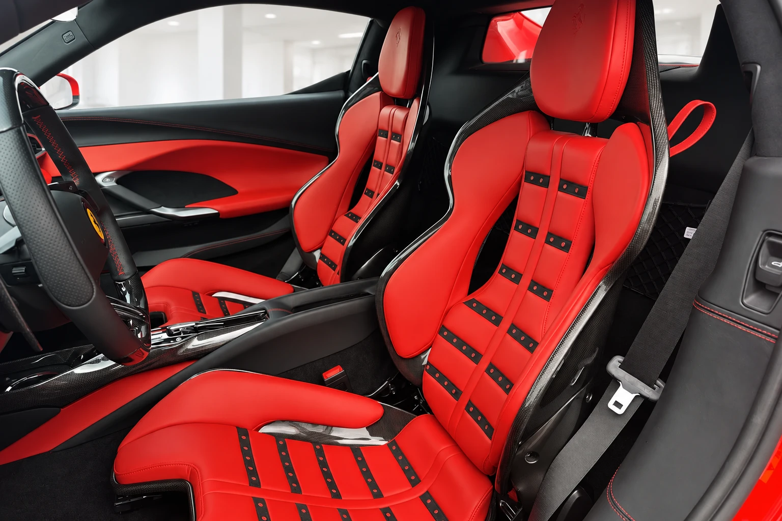 Ferrari 296GTB Carbon Lift Racing seats  | Mobile.bg � ����������� 8