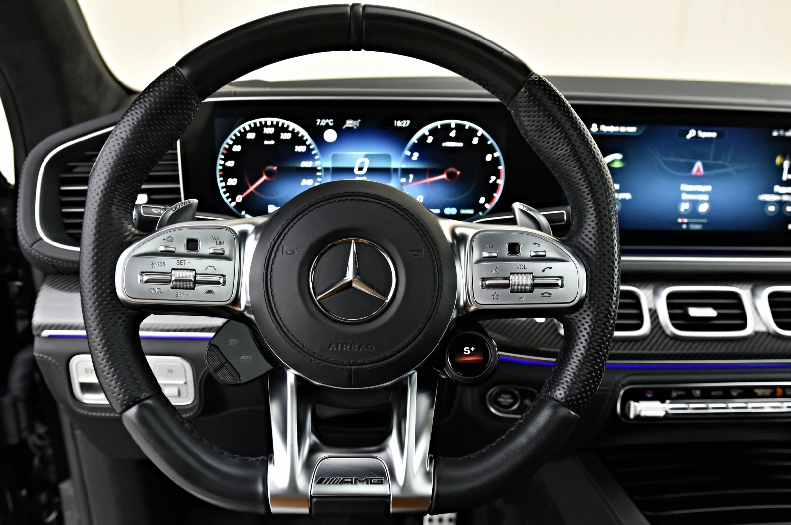 Mercedes-Benz GLE Coupe 53 AMG 4M 3xTV 360 4DBURMESTER PANO CARBON | Mobile.bg � ����������� 11
