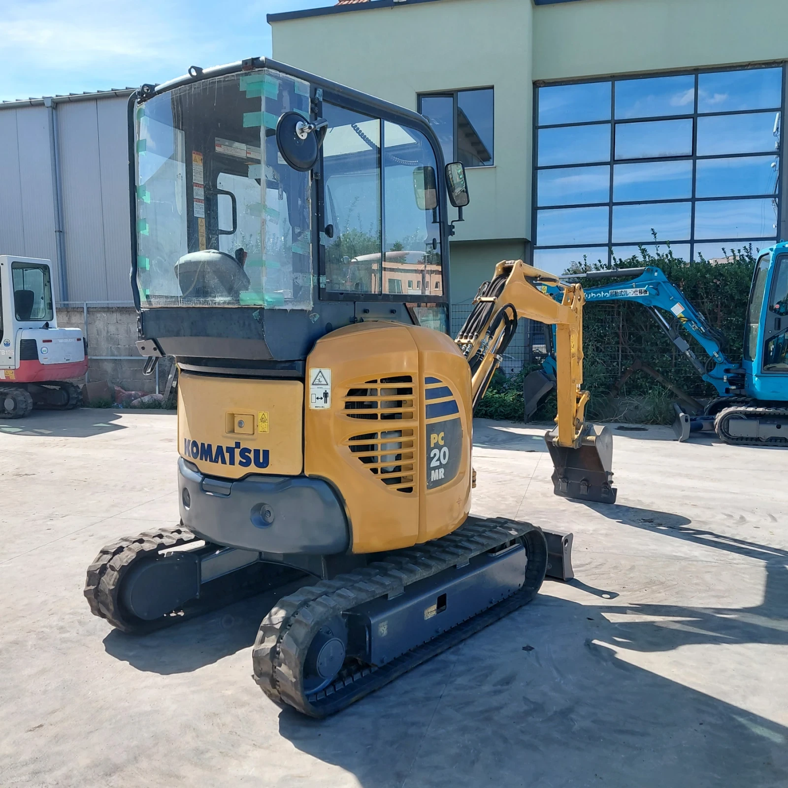 Багер Komatsu PC20MR-3 * ПРОМОЦИЯ * ЩИПКА * , снимка 5 - Индустриална техника - 54271558