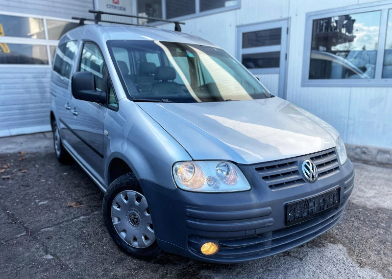 VW Caddy 1.6i ГАЗ/БЕНЗИН 7МЕСТА, снимка 3 - Автомобили и джипове - 47458489