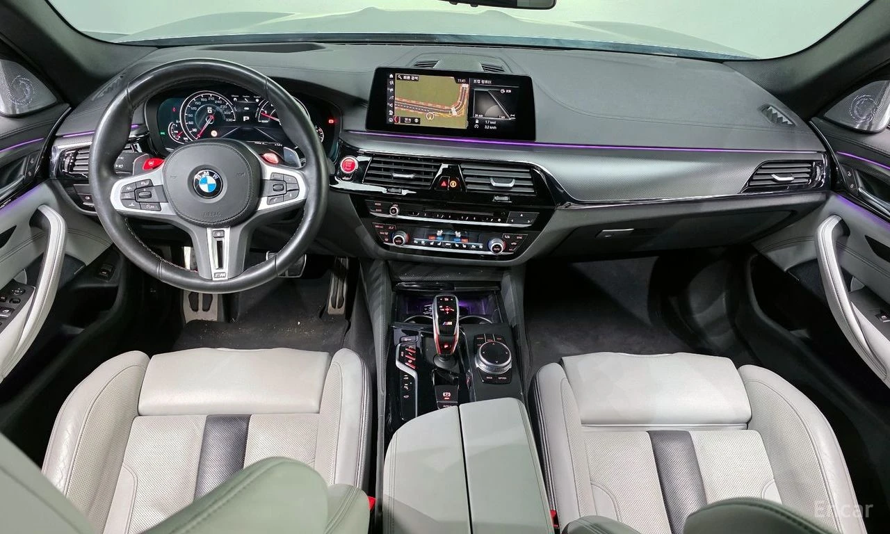 BMW M5 BOWER* WILKINS* ОБДУХВАНЕ* ДИСТРОНИК* ХЕДЪП* 360КА, снимка 7 - Автомобили и джипове - 55402713