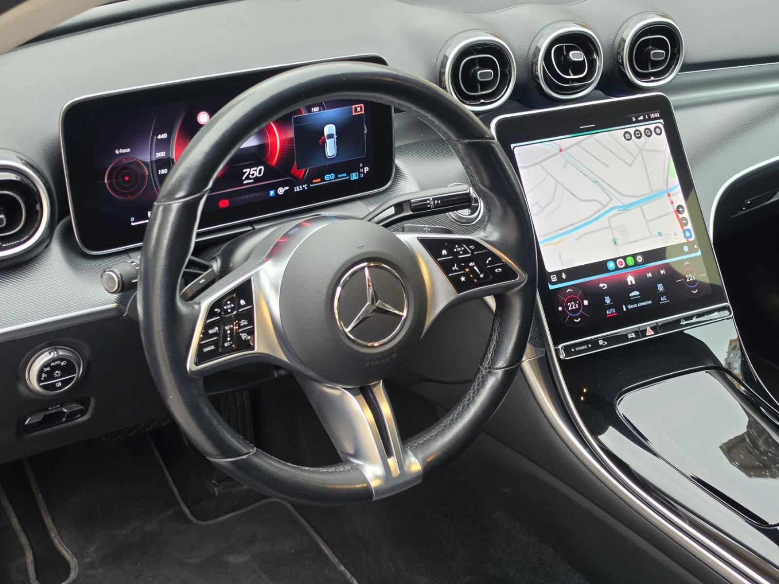 Mercedes-Benz C 220 EQ Boost, 360, DIGITAL LIGHT, снимка 9 - Автомобили и джипове - 56225620