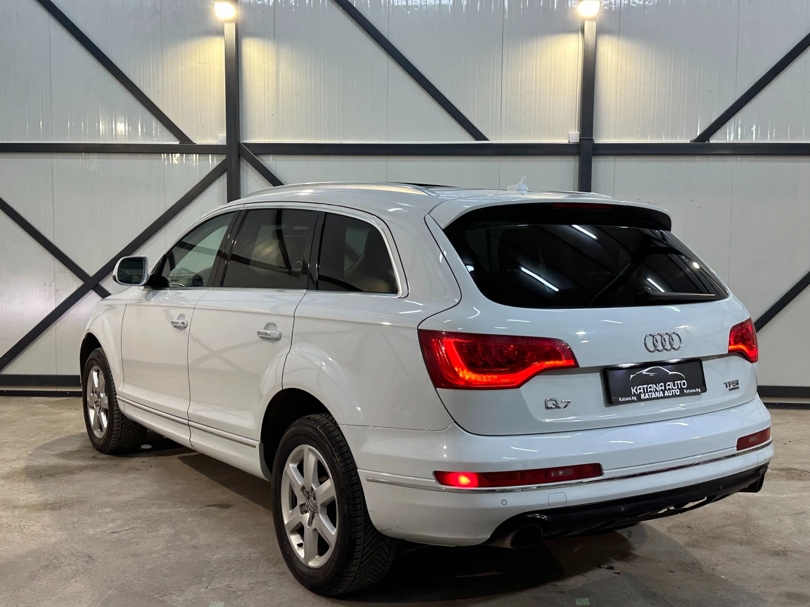 Audi Q7 3.0 TFSI* 333* ПОДГРЕВ* ПАНОРАМА* ПРУЖИНИ* LED*  - изображение 5