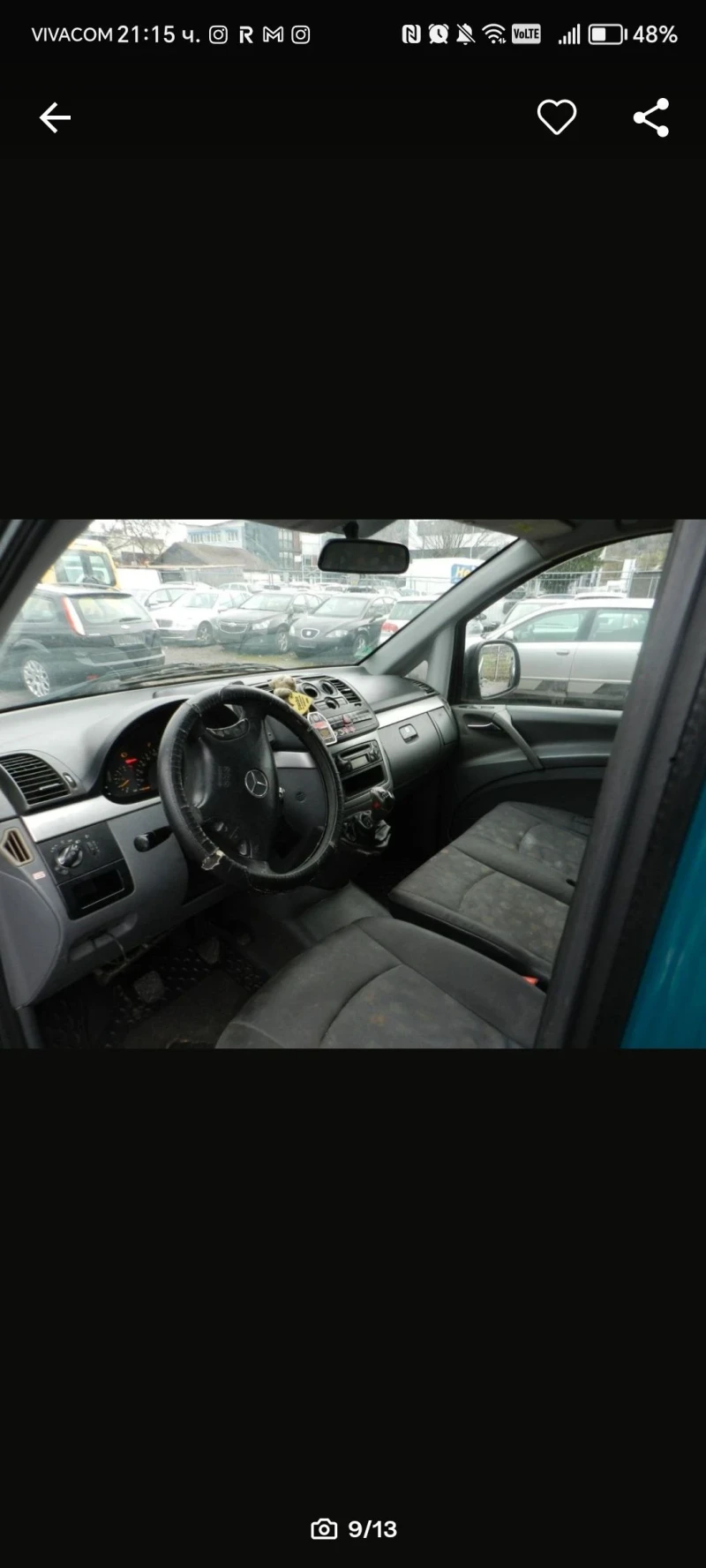 Mercedes-Benz Vito 115 CDI, снимка 8 - Бусове и автобуси - 53570593