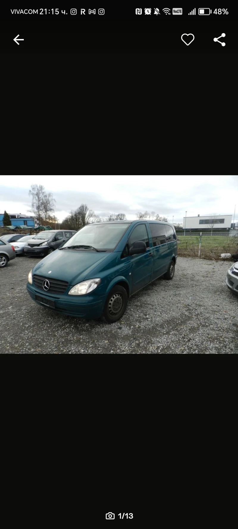 Mercedes-Benz Vito 115 CDI, снимка 6 - Бусове и автобуси - 53570593