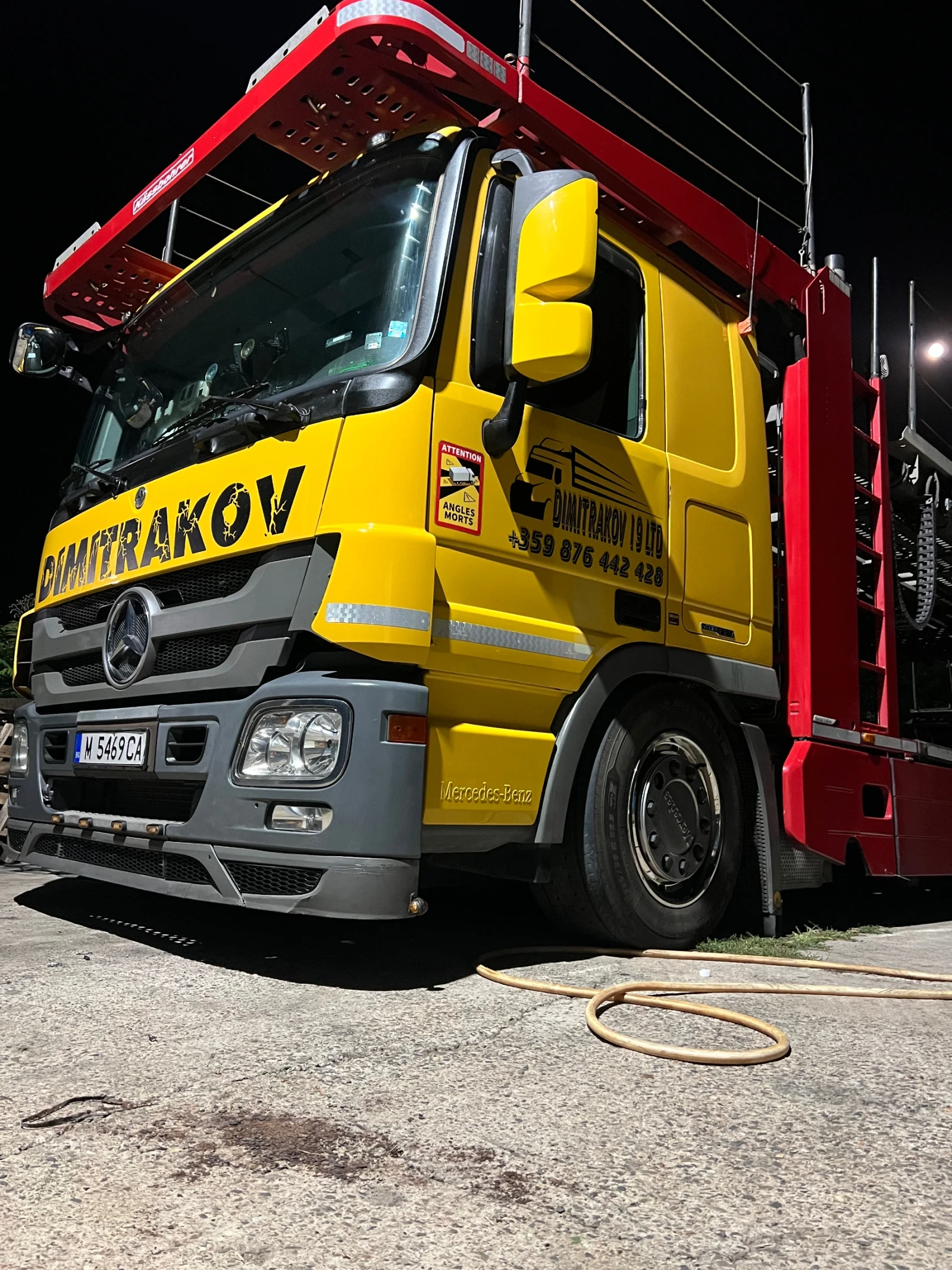 Mercedes-Benz Actros Kassbohrer Supertrans, снимка 1