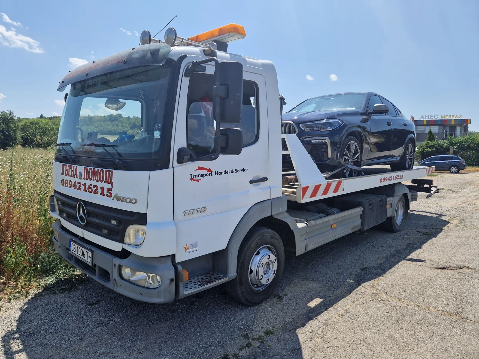 Mercedes-Benz Atego 1018 automatic , снимка 2 - Камиони - 54360546