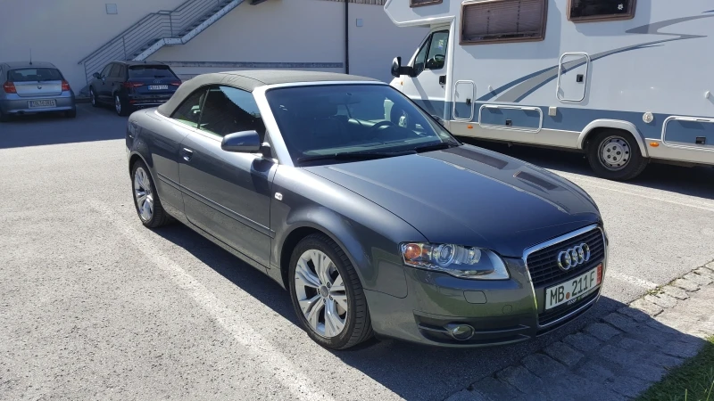 Audi Cabriolet  A4  2.0 TDI  , снимка 4 - Автомобили и джипове - 37954362