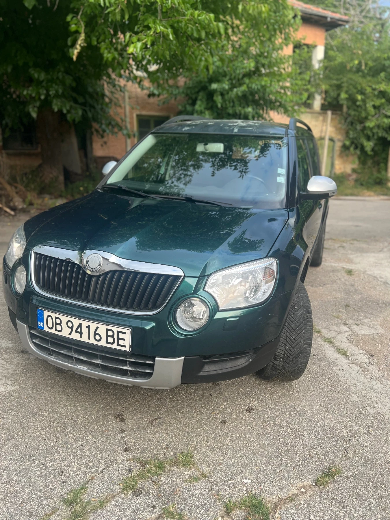 Skoda Yeti газ
