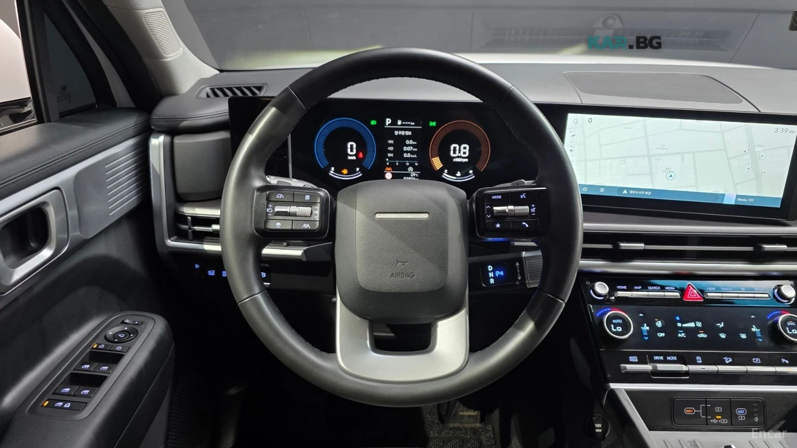 Hyundai Santa fe Exclusive* 2.5T* ДИСТРОНИК* ПОДГРЕВ* ОБДУХВАНЕ* , снимка 6 - Автомобили и джипове - 55312154