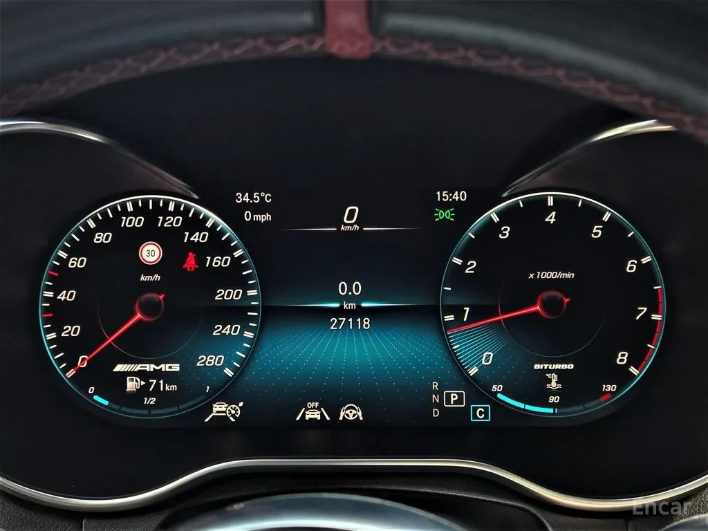 Mercedes-Benz GLC 43 AMG COUPE | BURMESTER| DISTRO| 360| ALCANTARA, снимка 12 - Автомобили и джипове - 55513297
