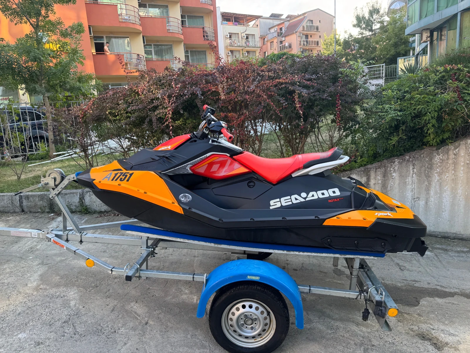 Джет Bombardier Sea Doo Seadoo spark trixx, снимка 2 - Воден транспорт - 55564270