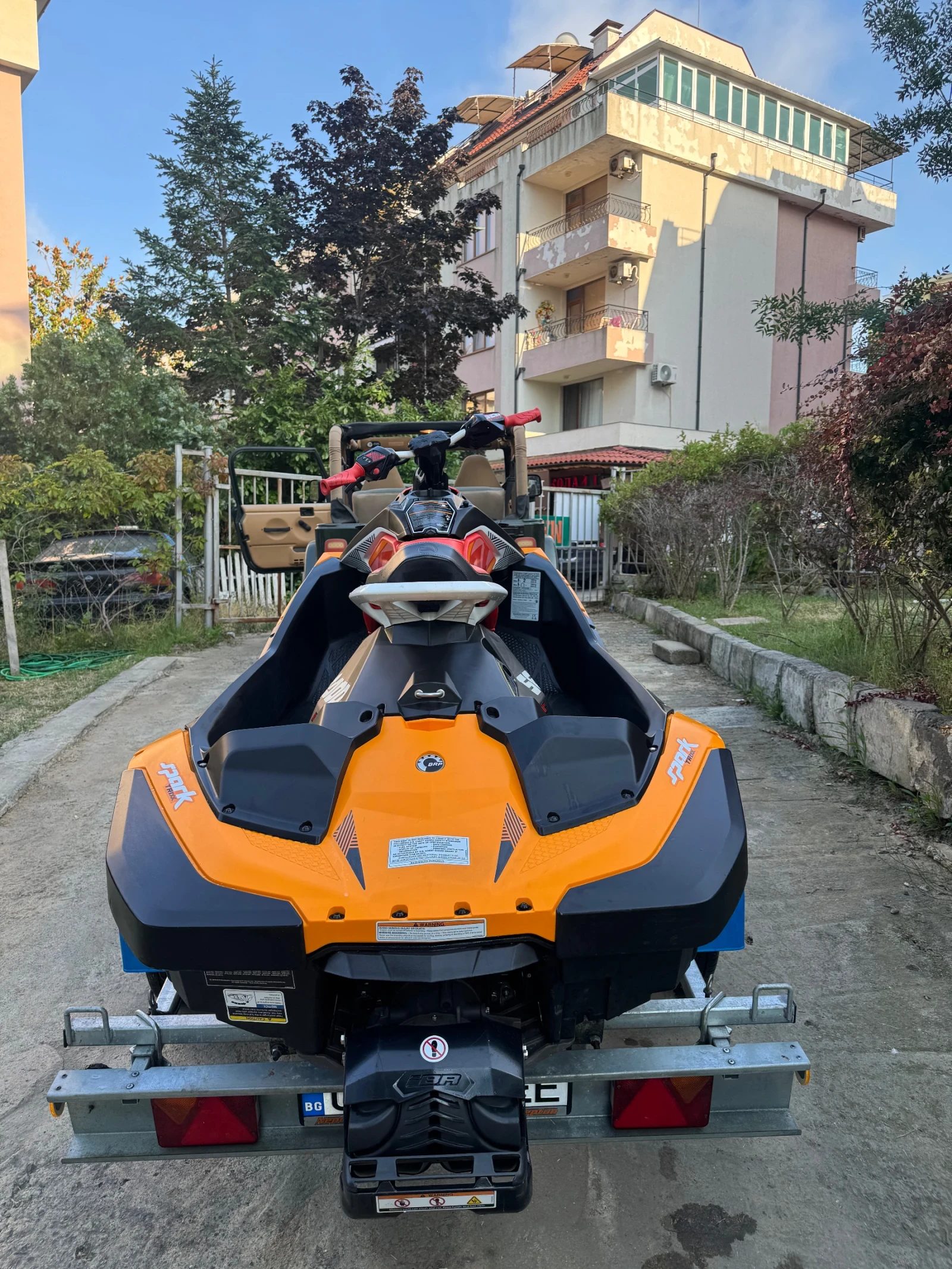 Джет Bombardier Sea Doo Seadoo spark trixx, снимка 3 - Воден транспорт - 55564270