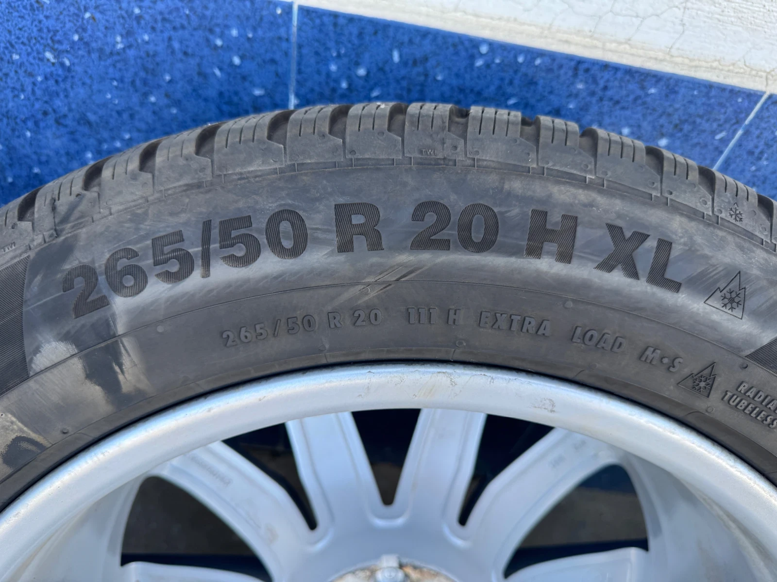 Гуми с джанти Continental 265/50R20, снимка 9 - Гуми и джанти - 54698109