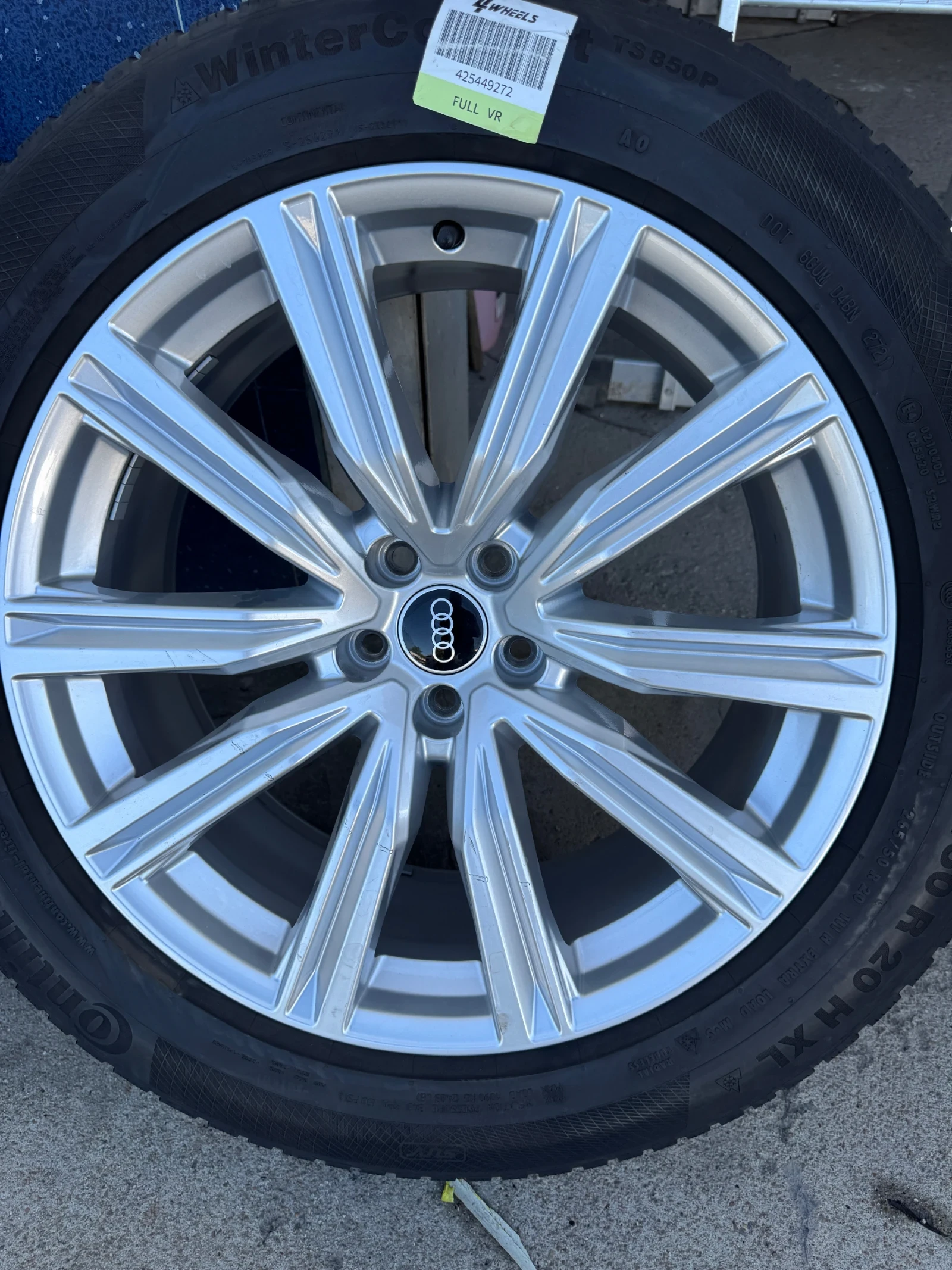 Гуми с джанти Continental 265/50R20, снимка 5 - Гуми и джанти - 54698109